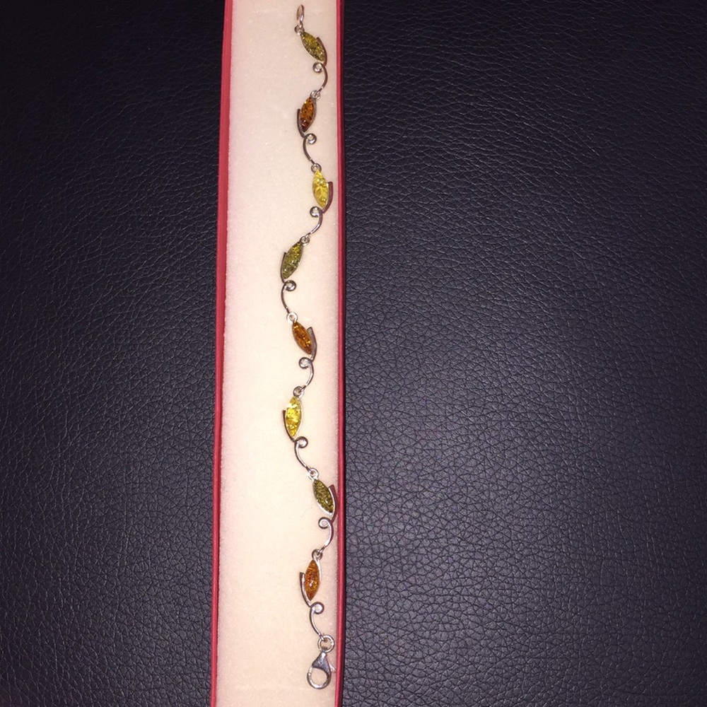 AMBER silver bracelet - Picture 4 of 5